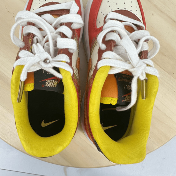 Nike Kids Air Force 1  Little Accra sneakers Size 12.5 Leather Limited Edition - Picture 11 of 12